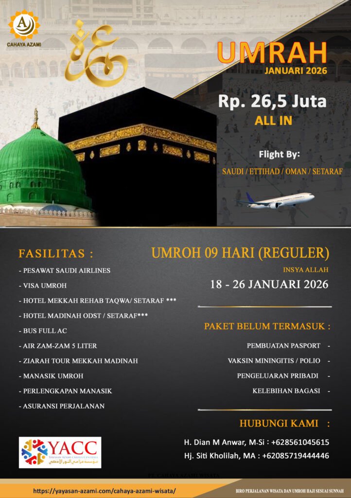 Umroh januari 2026 dian