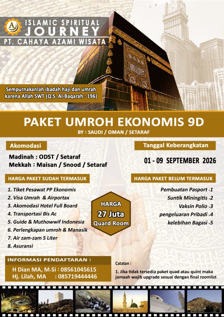 UMROH Ekonomis 2026 DILA